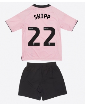 Leicester City Oliver Skipp #22 Maglia Gara Terza Repliche 2025-26 Bambino Maniche Corte